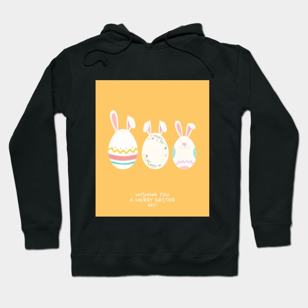 Cute Easter Bunny Hoodie by Bible All Day 